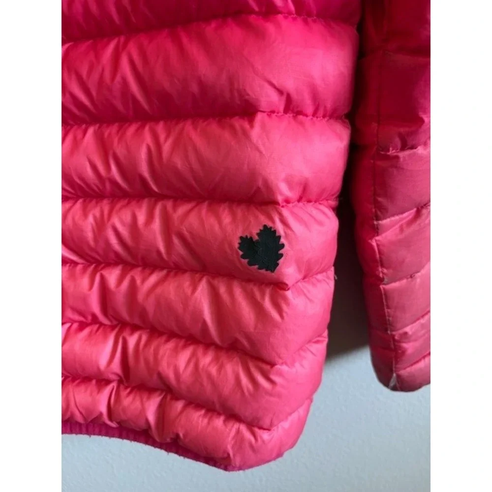 Eddie‎ Bauer Kids L(14/16) Pink Down Puffer Jacket Coat Lightweight Hooded